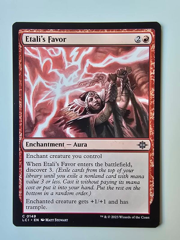 ETALI'S FAVOR (LCI) (C 0149) (MTG) (TRADING CARD)