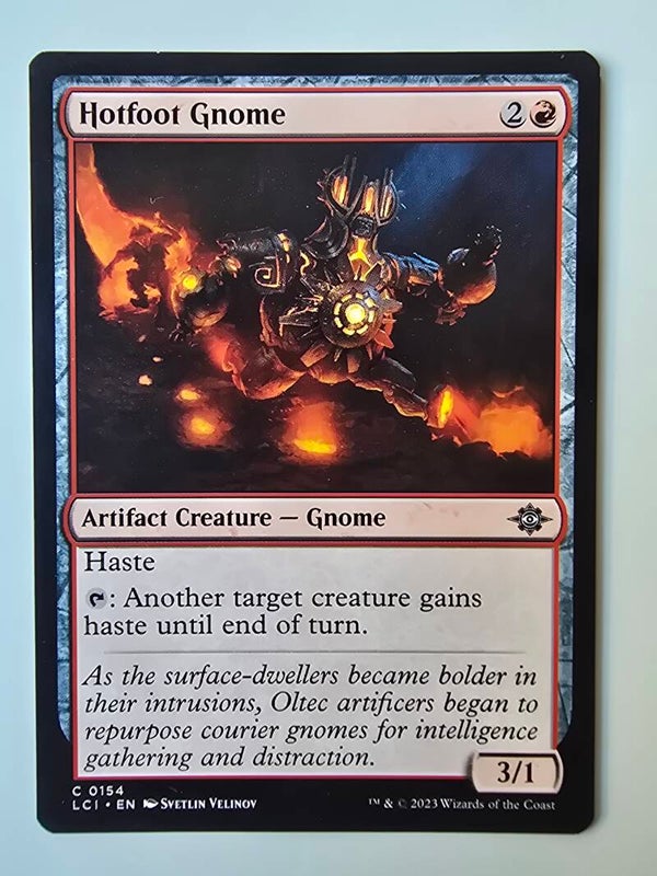 HOTFOOT GNOME (LCI) (C 0148) (MTG) (TRADING CARD)