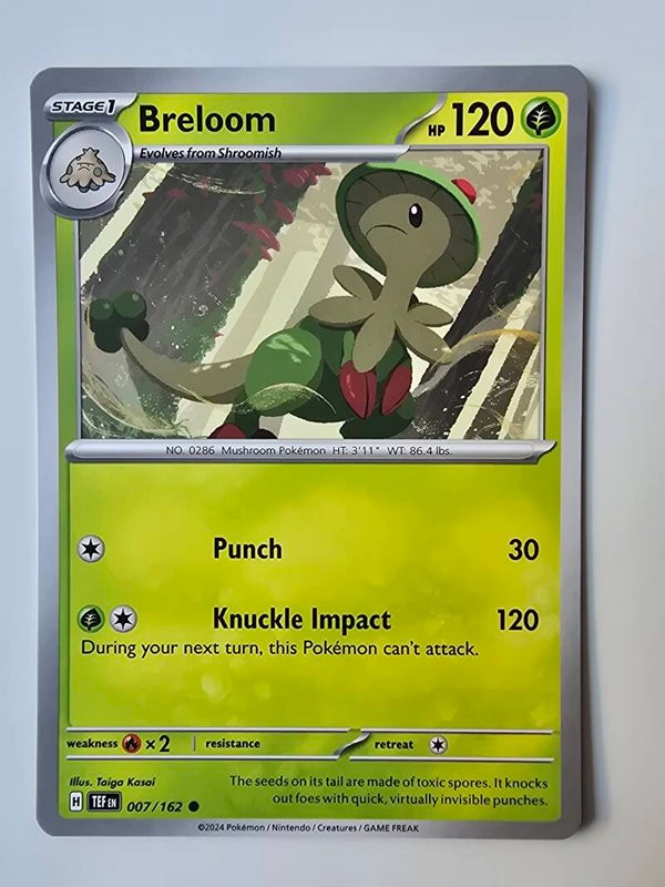 BRELOOM (TEMPORAL FORCES 007/162) (POKÉMON) (TRADING CARD)