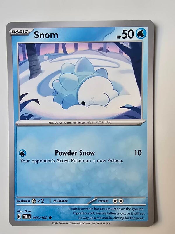 SNOM (TEMPORAL FORCES 045/162) (POKÉMON) (TRADING CARD)