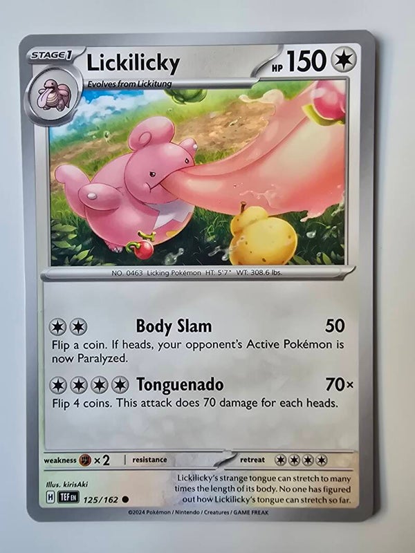 LICKILICKY (TEMPORAL FORCES 125/162) (POKÉMON) (TRADING CARD)