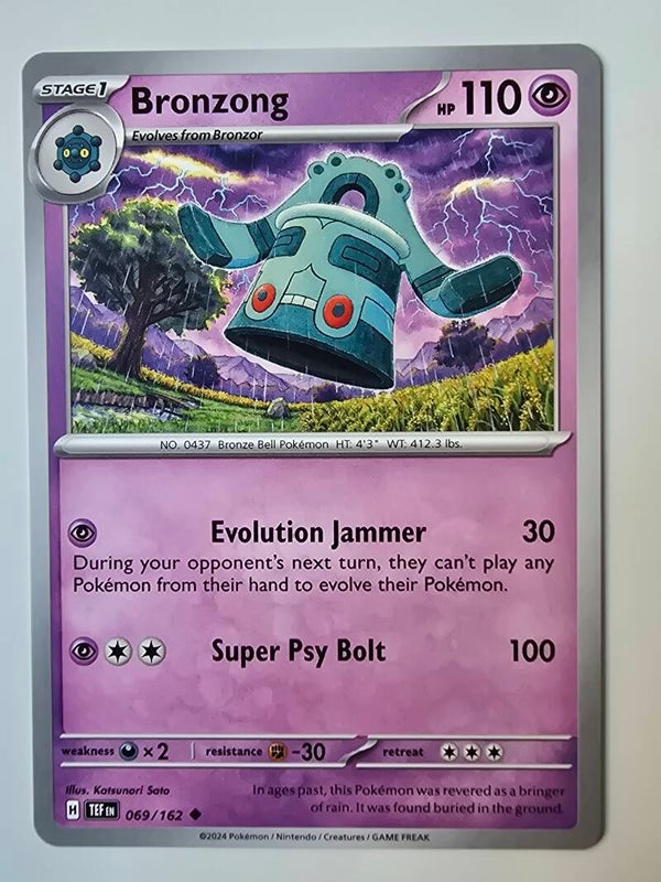 BRONZONG (TEMPORAL FORCES 069/162) (POKÉMON) (TRADING CARD)