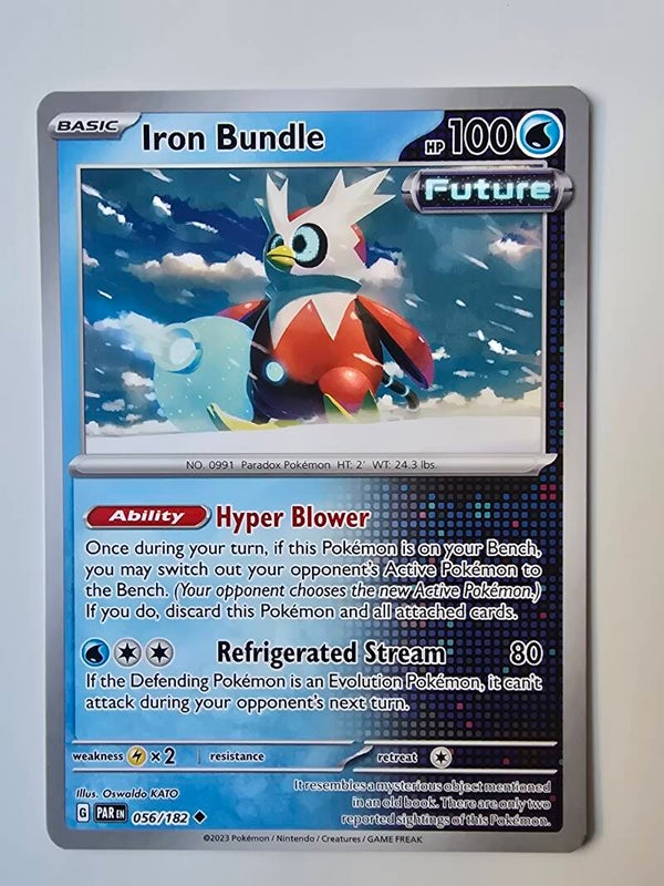 IRON BUNDLE (PARADOX RIFT 056/182) (POKÉMON) (TRADING CARD)