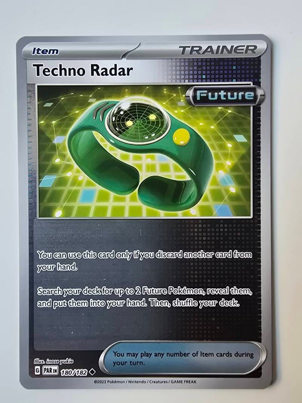 TECHNO RADAR (PARADOX RIFT 180/182) (REVERSE HOLO) (POKÉMON) (TRADING CARD)