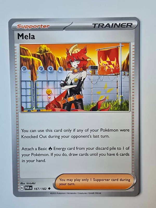 MELA (PARADOX RIFT 167/182) (POKÉMON) (TRADING CARD)