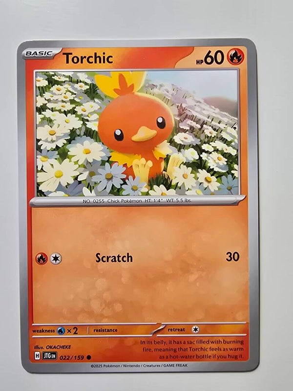 TORCHIC (JOURNEY TOGETHER 022/159) (POKÉMON) (TRADING CARD)