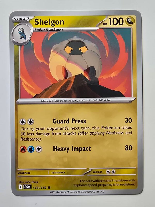 SHELGON (JOURNEY TOGETHER 113/159) (POKÉMON) (TRADING CARD)