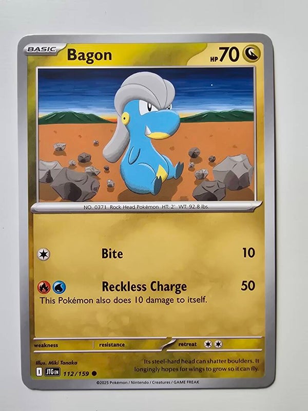 BAGON (JOURNEY TOGETHER 112/159) (POKÉMON) (TRADING CARD)