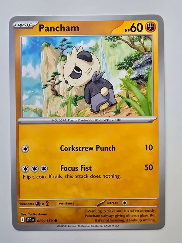 PANCHAM (JOURNEY TOGETHER 083/159) (POKÉMON) (TRADING CARD)