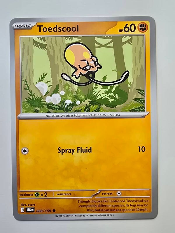TOEDSCOOL (JOURNEY TOGETHER 088/159) (POKÉMON) (TRADING CARD)