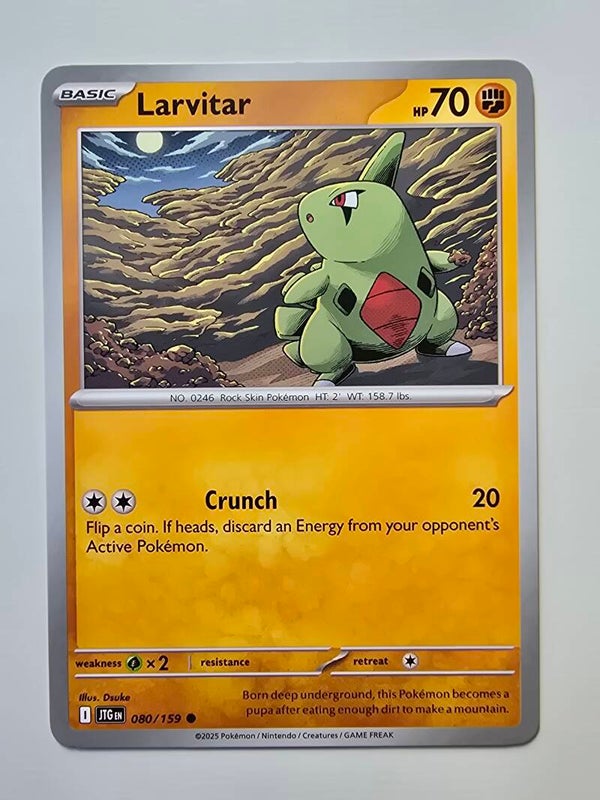 LARVITAR (JOURNEY TOGETHER 080/159) (POKÉMON) (TRADING CARD)