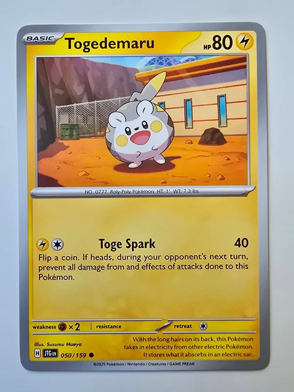 TOGEDEMARU (JOURNEY TOGETHER 050/159) (POKÉMON) (TRADING CARD)