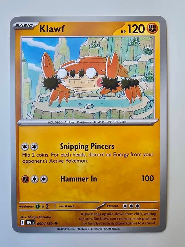 KLAWF (JOURNEY TOGETHER 090/159) (POKÉMON) (TRADING CARD)