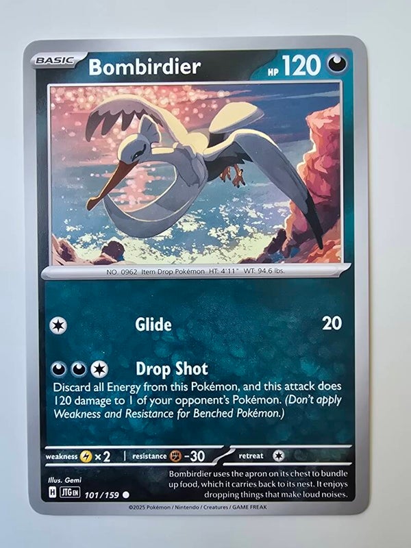 BOMBIRDIER (JOURNEY TOGETHER 101/159) (POKÉMON) (TRADING CARD)