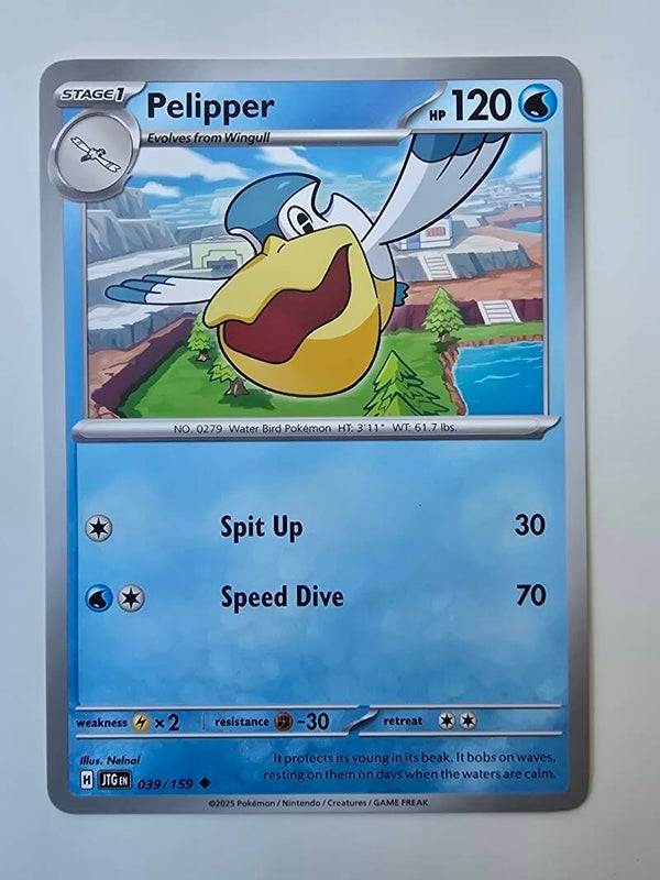 PELIPPER (JOURNEY TOGETHER 039/159) (POKÉMON) (TRADING CARD)
