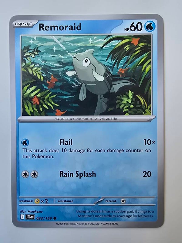 REMORAID (JOURNEY TOGETHER 033/159) (POKÉMON) (TRADING CARD)