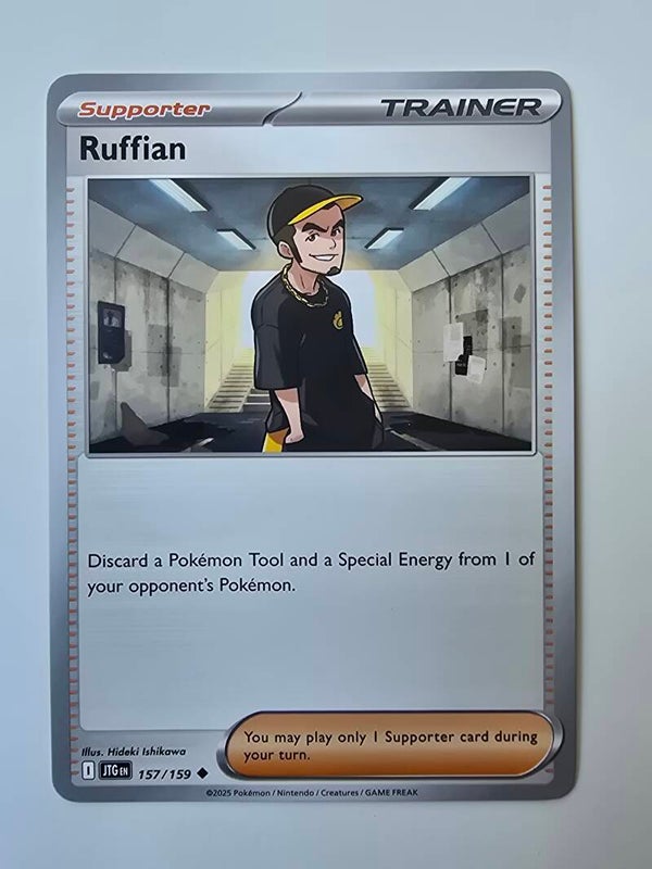 RUFFIAN (JOURNEY TOGETHER 157/159) (POKÉMON) (TRADING CARD)