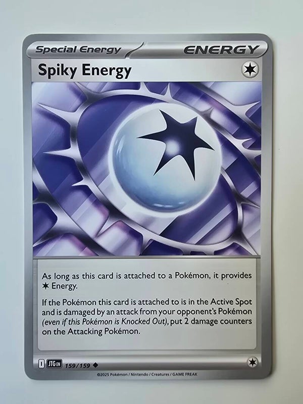 SPIKY ENERGY (JOURNEY TOGETHER 159/159) (POKÉMON) (TRADING CARD)