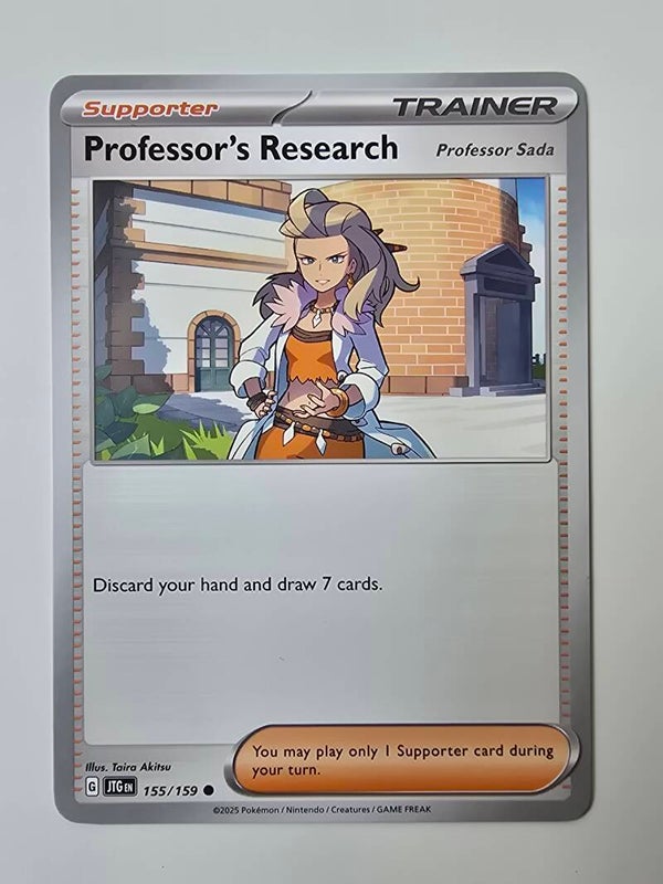 PROFESSOR'S RESEARCH (JOURNEY TOGETHER 155/159) (POKÉMON) (TRADING CARD)