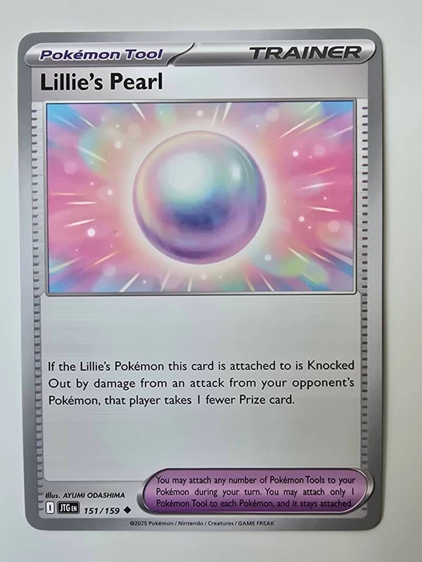 LILLIE'S PEARL (JOURNEY TOGETHER 151/159) (POKÉMON) (TRADING CARD)