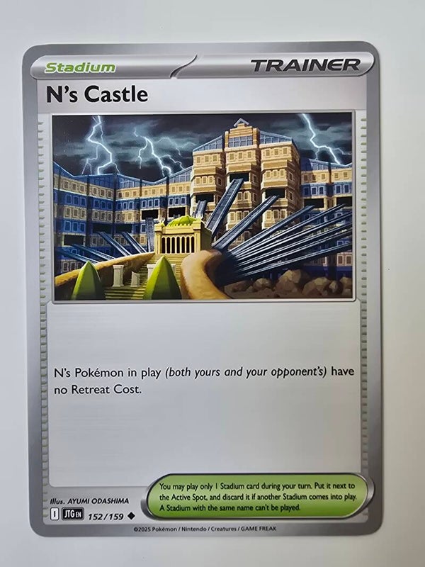 N'S CASTLE (JOURNEY TOGETHER 152/159) (POKÉMON) (TRADING CARD)