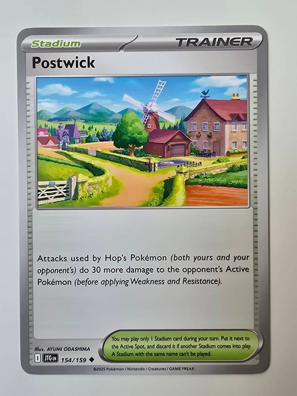 POSTWICK (JOURNEY TOGETHER 154/159) (POKÉMON) (TRADING CARD)