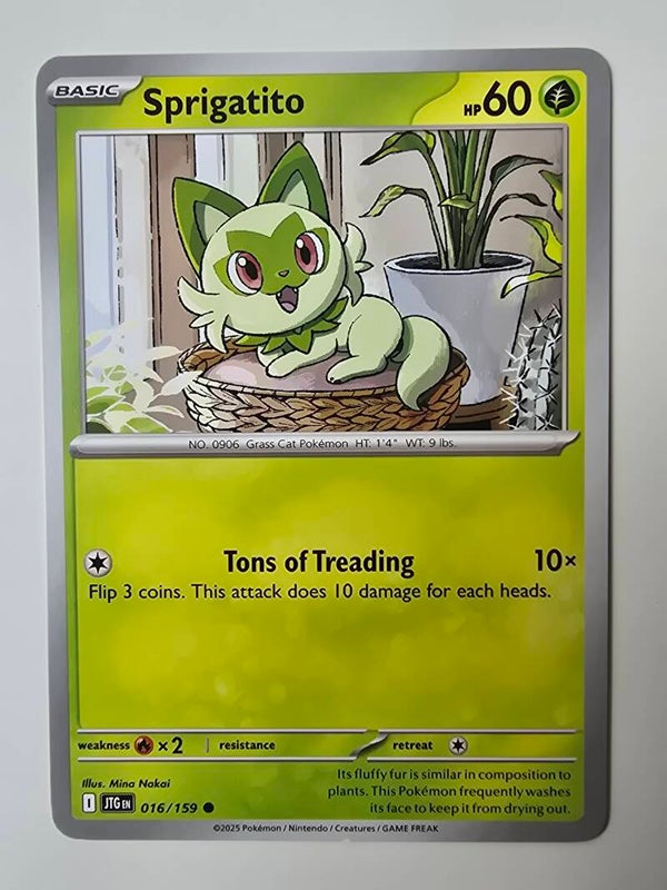 SPRIGATITO (JOURNEY TOGETHER 016/159) (POKÉMON) (TRADING CARD)
