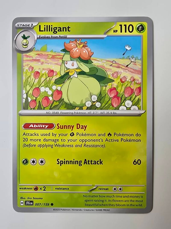LILLIGANT (JOURNEY TOGETHER 007/159) (POKÉMON) (TRADING CARD)