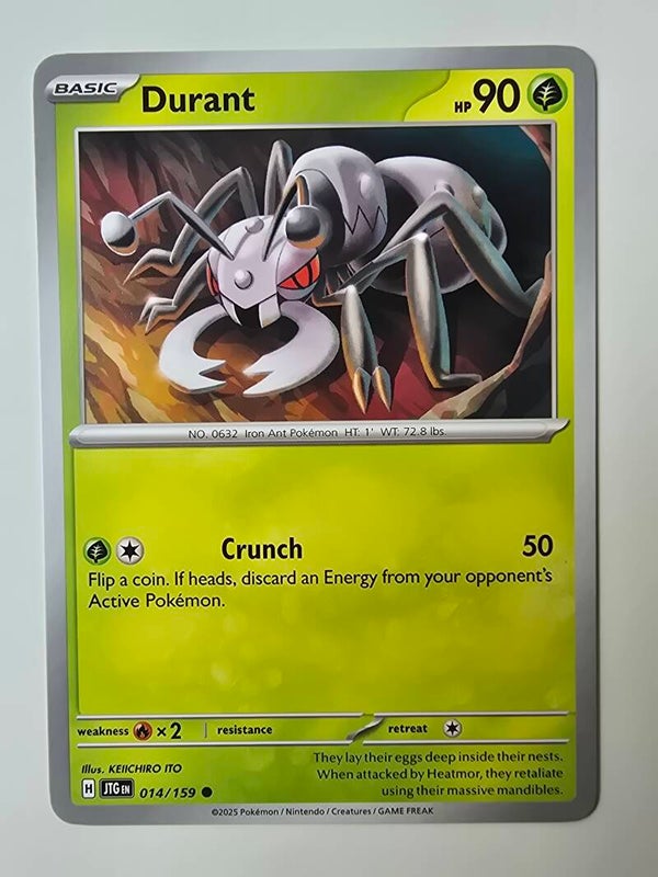 DURANT (JOURNEY TOGETHER 014/159) (POKÉMON) (TRADING CARD)