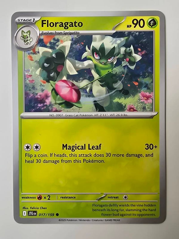 FLORAGATO (JOURNEY TOGETHER 017/159) (POKÉMON) (TRADING CARD)