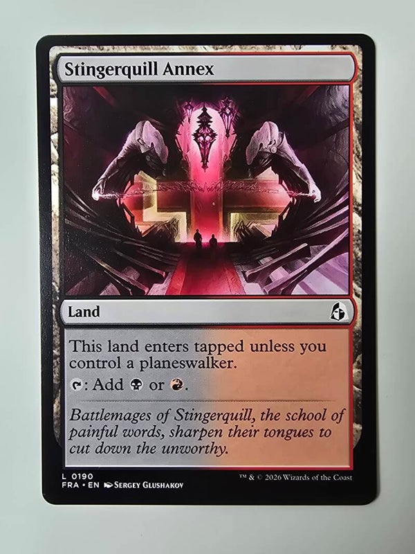 STINGERQUILL ANNEX (FRA) (L 0190) (MTG) (TRADING CARD)