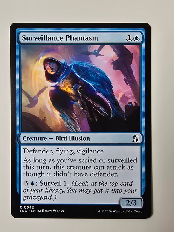 SURVEILLANCE PHANTASM (FRA) (C 0042) (MTG) (TRADING CARD)