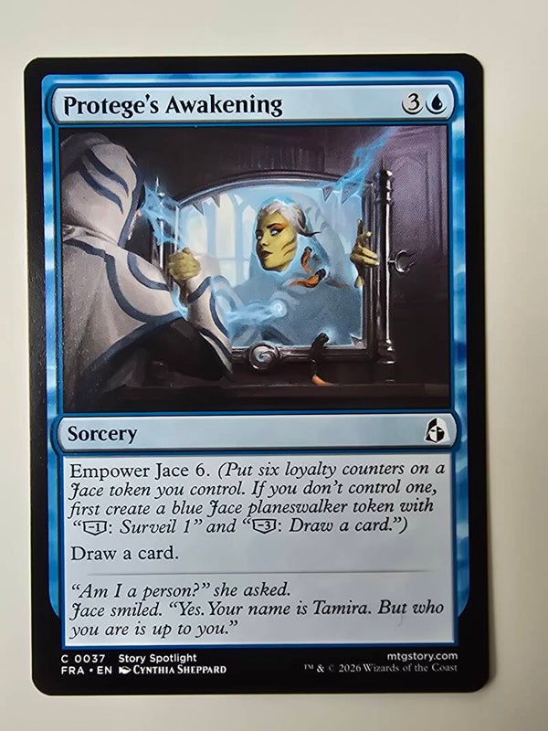 PROTEGE'S AWAKENING (FRA) (C 0037) (MTG) (TRADING CARD)
