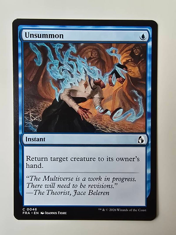 UNSUMMON (FRA) (C 0046) (MTG) (TRADING CARD)