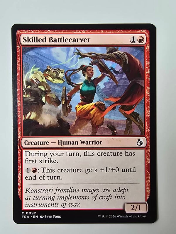 SKILLED BATTLECARVER (FRA) (C 0092) (MTG) (TRADING CARD)