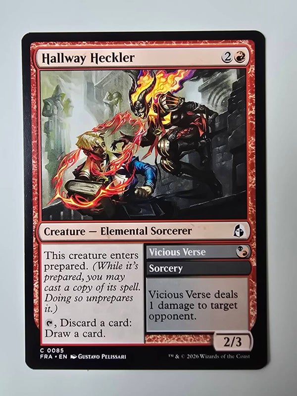 HALLWAY HECKLER (FRA) (C 0085) (MTG) (TRADING CARD)