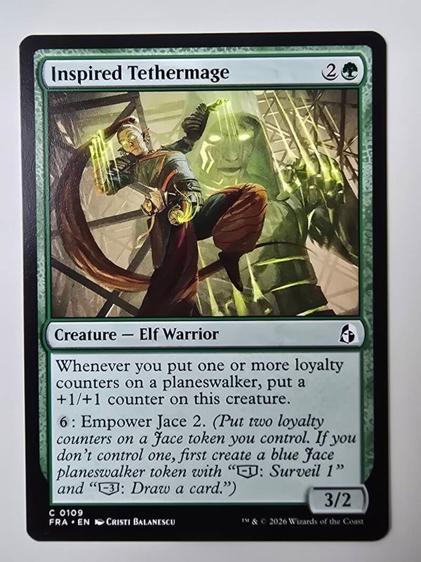 INSPIRED TETHERMAGE (FRA) (C 0109) (MTG) (TRADING CARD)