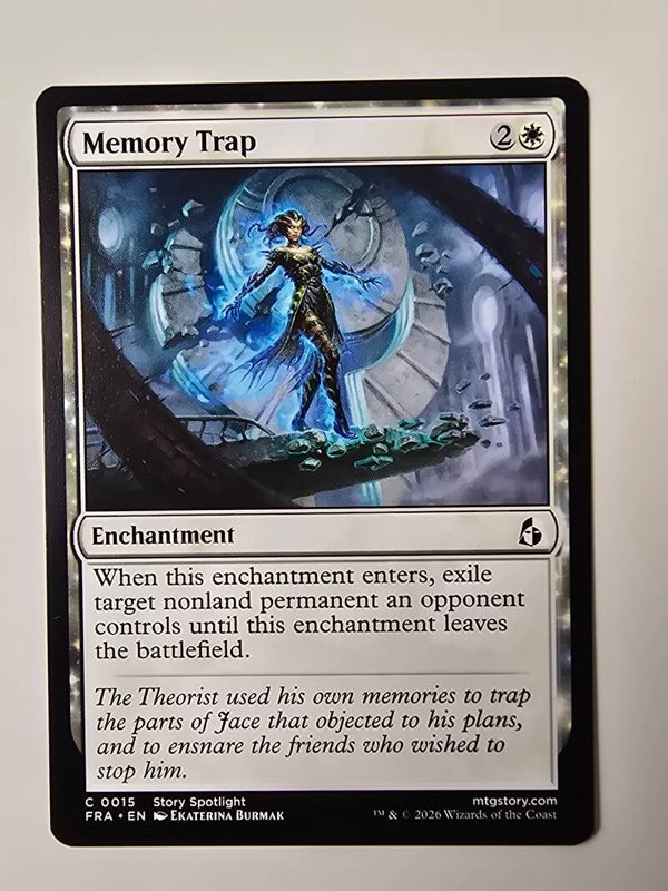 MEMORY TRAP (FRA) (C 0015) (MTG) (TRADING CARD)