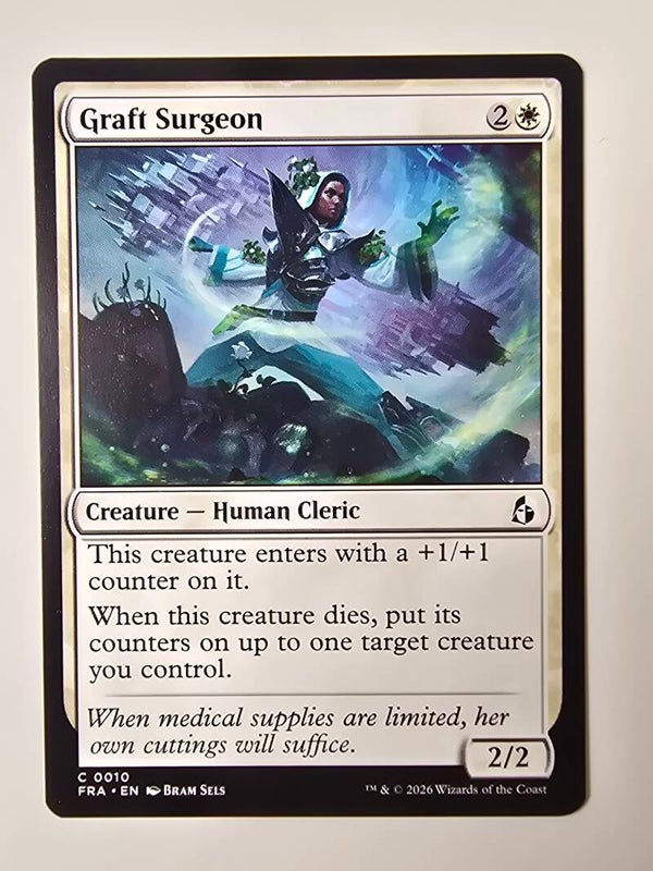 GRAFT SURGEON (FRA) (C 0010) (MTG) (TRADING CARD)