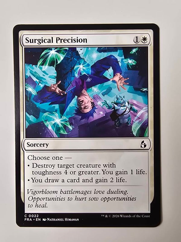 SURGICAL PRECISION (FRA) (C 0022) (MTG) (TRADING CARD)