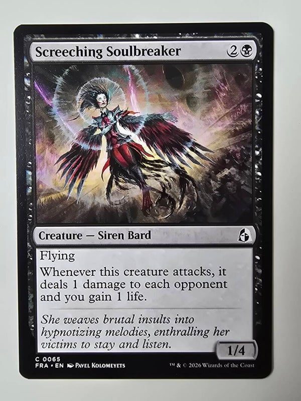 SCREECHING SOULBREAKER (FRA) (C 0065) (MTG) (TRADING CARD)