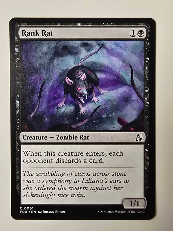RANK RAT (FRA) (C 0061) (MTG) (TRADING CARD)