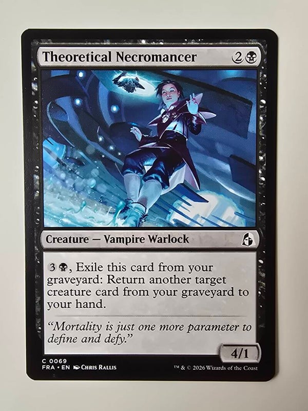 THEORETICAL NECROMANCER (FRA) (C 0069) (MTG) (TRADING CARD)