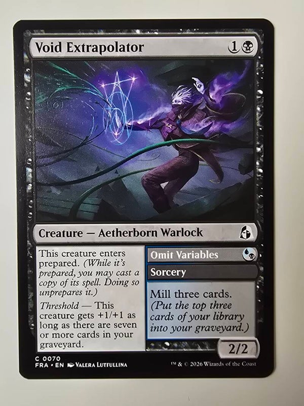 VOID EXTRAPOLATOR (FRA) (C 0070) (MTG) (TRADING CARD)