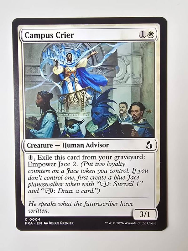 CAMPUS CRIER (FRA) (C 0004) (MTG) (TRADING CARD)