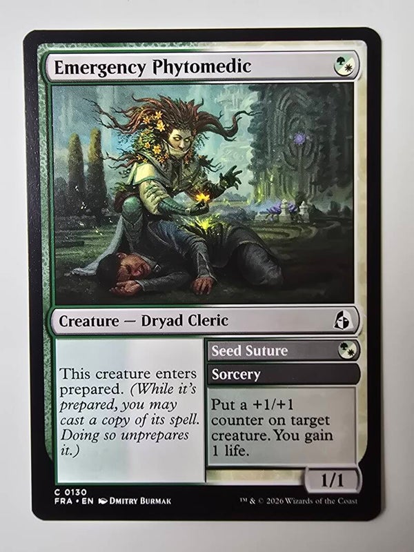 EMERGENCY PHYTOMEDIC (FRA) (C 0130) (MTG) (TRADING CARD)