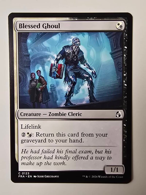 BLESSED GHOUL (FRA) (C 0123) (MTG) (TRADING CARD)