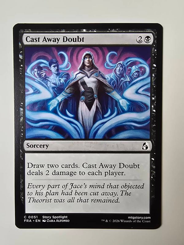 CAST AWAY DOUBT (FRA) (C 0051) (MTG) (TRADING CARD)