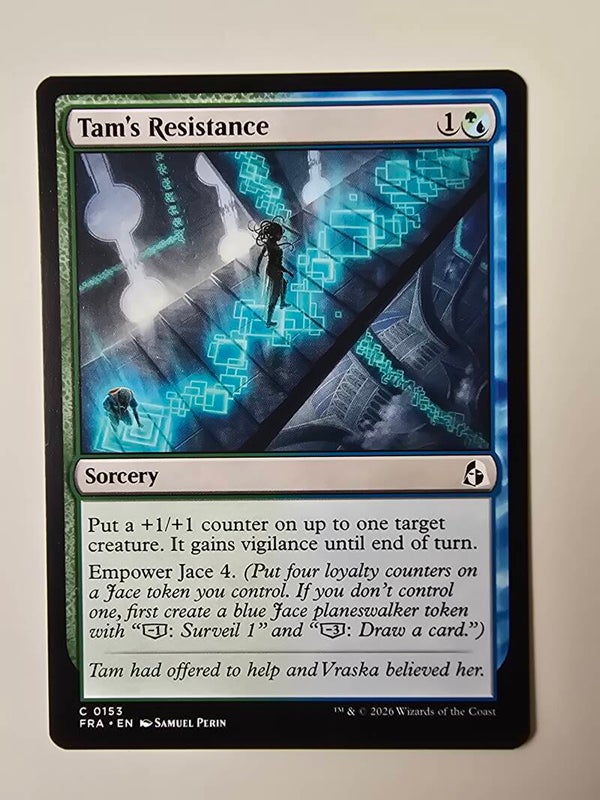 TAM'S RESISTANCE (FRA) (C 0153) (MTG) (TRADING CARD)
