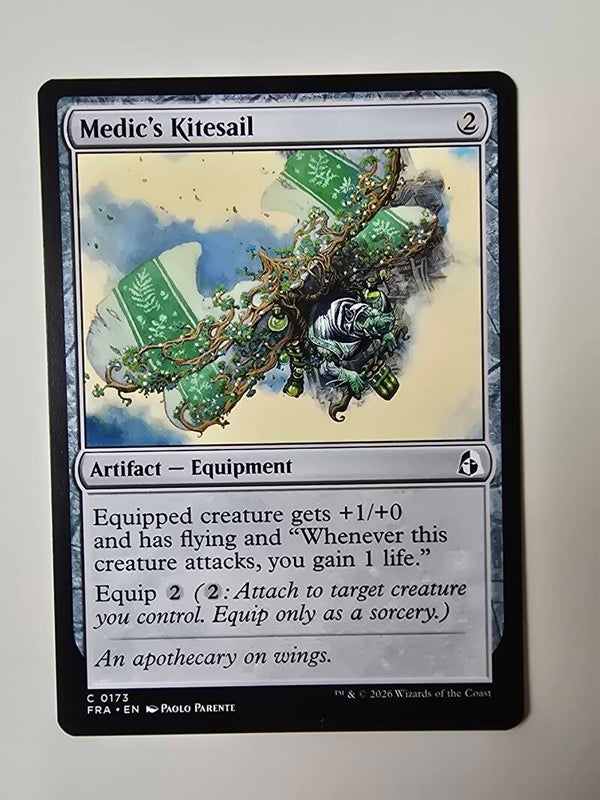 MEDIC'S KITESAIL (FRA) (C 0173) (MTG) (TRADING CARD)